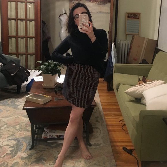 & Other Stories Button Front Miniskirt - Picture 2 of 5